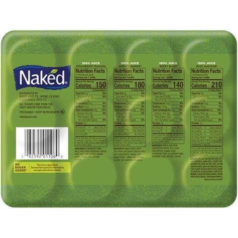 Costco Naked Juice, Variety 12